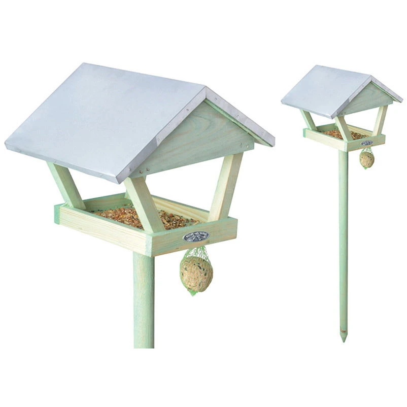 Vogelfutterhaus Aus FSC®-zertifiziertem Kiefernholz 3 Vogelfutterhaus Aus FSC®-zertifiziertem Kiefernholz