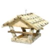 Vogelhaus Mit Birkendach, 38 X 32 X 26 – 29 Cm Zum Aufhängen -Gartenbedarf Geschäft 0910101118 Vogelhaus mit Birkendach Birkenholz 38x32x26 29cm 55263