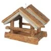 Vogelhaus Kiefer Mit Rindendach, Braun Und Cool-gray, 19 X 24 X 22 Cm -Gartenbedarf Geschäft 0910101282 Vogelhaus Kiefer mit Rindendach braun grau 19x24xH 22cm 55272