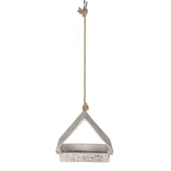 Futterhaus 'Aged Resin', Grau 5 Futterhaus 'Aged Resin', Grau -Gartenbedarf Geschäft 0910101470 Aged Resin Futterhaus dreieckig 2 97784