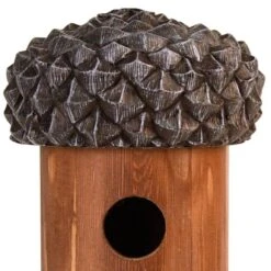 Nistkasten In Eichelform, Braun, Ca. 25 X 14 X 14 Cm -Gartenbedarf Geschäft 0910150192 nistkasten eichel zoom 117804