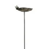 Vogeltränke Am Stab, Bronzeoptik, 25 X 24 X 8 Cm -Gartenbedarf Geschäft 0910170057 Vogeltraenke bronze am Stab 86288