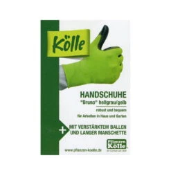 Kölle Arbeitshandschuhe "Bruno" Gr. 10, Hellgrau/gelb -Gartenbedarf Geschäft 0910703042 Koelle Arbeitshandschuh Bruno Gr10 hellgraugelb 4 16844