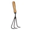 Krumpholz Grubber, 3 Zinken, Geschmiedet, Mit Eschengriff, 29 X 9 Cm -Gartenbedarf Geschäft 0920101068 Grubber 3Zinken geschmiedet mit Eschengriff 14cm1 2 75557