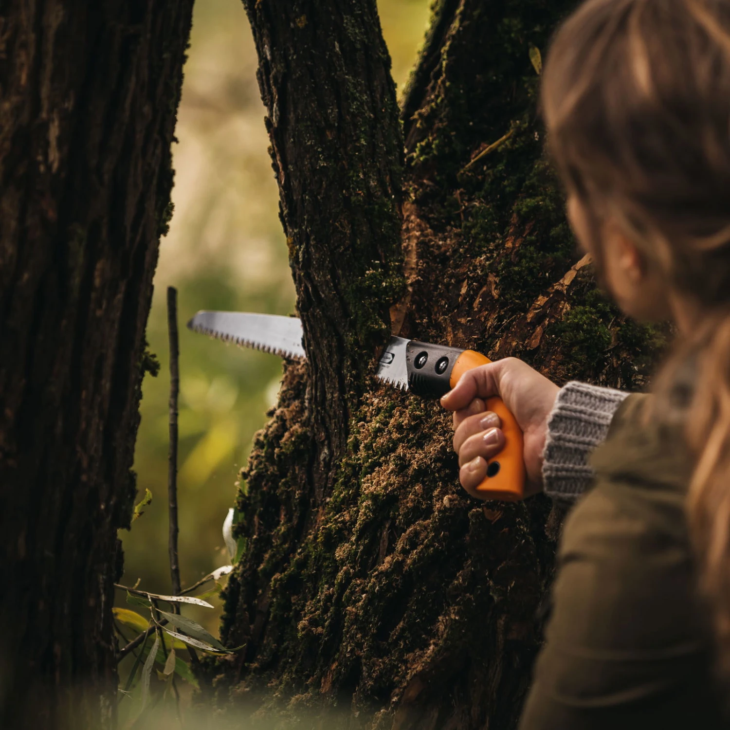 Fiskars Handsäge M. Feststehendem Blatt 5 Fiskars Handsäge M. Feststehendem Blatt – Bild 3