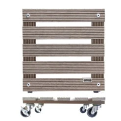 Multi Roller WPC, Tragkraft 80 Kg, Ca. 7 X 29 X 29 Cm -Gartenbedarf Geschäft 0920600506 multi roller wpc taupe 6 116686