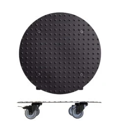 Pflanzenroller 'Alaska', Tragkraft 150 Kg, Anthrazit, Alu, 7 X 38 X 38 Cm -Gartenbedarf Geschäft 0920600519 pflanzenroller alaska 6 116734