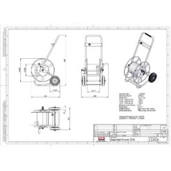 Schlauchwagen Forever, Metall, Schlauchdurchmesser 13/16/19/ 25 Mm 13 Schlauchwagen Forever, Metall, Schlauchdurchmesser 13/16/19/ 25 Mm -Gartenbedarf Geschäft 0930200465 Schlauchwagen Forever Metall D13 16 19mm 6 61944