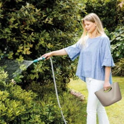 Aquapop Mit Selbstaufdehnbarem Schlauch, 5-15m, Braun, Kunststoff / Polyester -Gartenbedarf Geschäft 0930200478 Aquapop mit 5 15m selbstdehnbarem Schlauch braun 6 58934