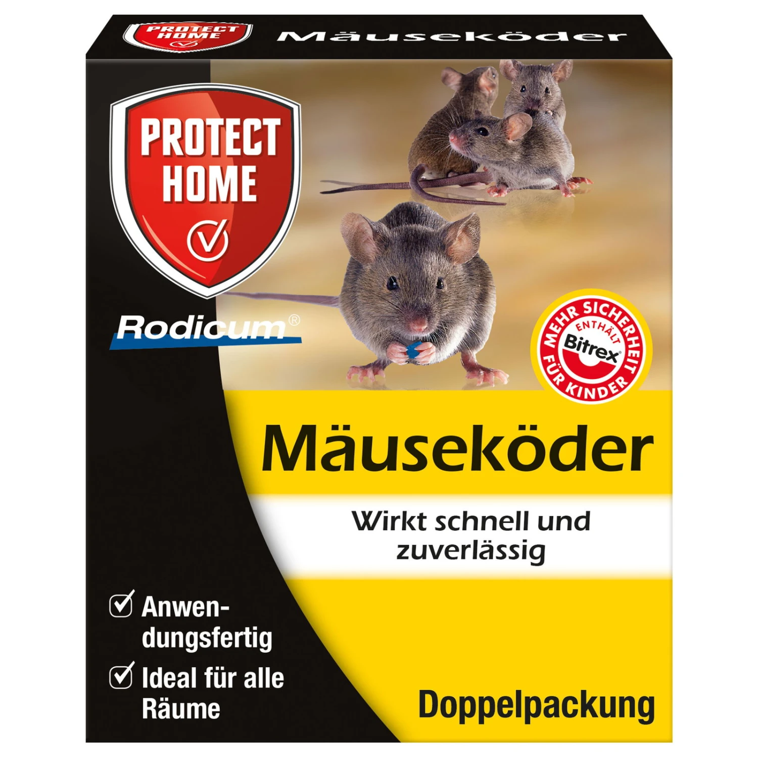Mäuseköder, Protect Home, 2 Stück 3 Mäuseköder, Protect Home, 2 Stück