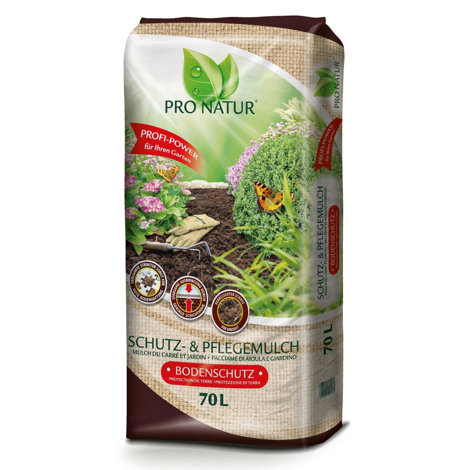 Schutz- & Pflegemulch, 70 L 3 Schutz- & Pflegemulch, 70 L