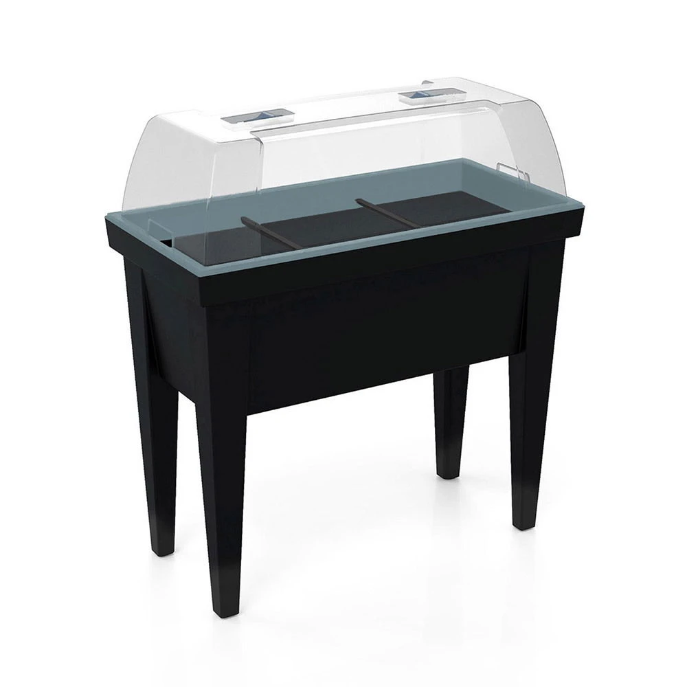 Hochbeet Mit Deckel, Anthrazit, Ca. 80 X 40 X 88 Cm 4 Hochbeet Mit Deckel, Anthrazit, Ca. 80 X 40 X 88 Cm – Bild 2