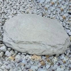 Kölle Beton-Trittstein 'Typ A', Grau, In Natursteinoptik, 42 X 37 X 3 Cm