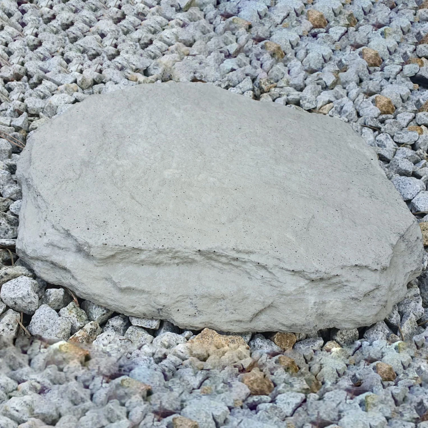 Kölle Beton-Trittstein 'Typ A', Grau, In Natursteinoptik, 42 X 37 X 3 Cm 3 Kölle Beton-Trittstein 'Typ A', Grau, In Natursteinoptik, 42 X 37 X 3 Cm