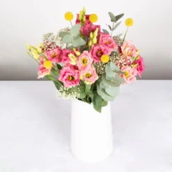 Gemischter Blumenbund 'Farbenspiel' Inkl. Gratis Grußkarte 6 Gemischter Blumenbund 'Farbenspiel' Inkl. Gratis Grußkarte -Gartenbedarf Geschäft 1025700009 DIY Mixbund Farbenspiel Lisianthus Gypso Euka Craspedia 2 94534