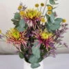 Gemischter Blumenbund 'Baltazar' Inkl. Gratis Grußkarte -Gartenbedarf Geschäft 1025700010 DIY Mixbund Baltazar Chrysanth Craspedia Euka Statice 1 1 d 100177