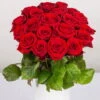 Blumenbund Mit Rosen 'Red Naomi', 20er-Bund, Rot, Inkl. Gratis Grußkarte -Gartenbedarf Geschäft 1045500004 Rose Red Naomi 20er Bund 60cm 2 1 d 100189