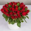 Blumenbund Mit Rosen, 40er-Bund, Rot, Inkl. Gratis Grußkarte -Gartenbedarf Geschäft 1045500009 Rote Rose 40er Bund 40cm 2 85345