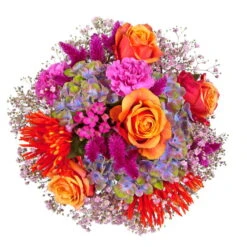 Blumenstrauß 'Sommerbrise' Inkl. Gratis Grußkarte -Gartenbedarf Geschäft 1110600044 Sommerbrise D30cm 2 5582