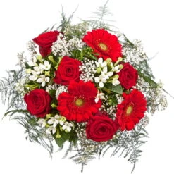 Blumenstrauß 'Liebesüberraschung' Inkl. Gratis Grußkarte -Gartenbedarf Geschäft 1110600050 Liebesueberraschung D28cm 2 5586