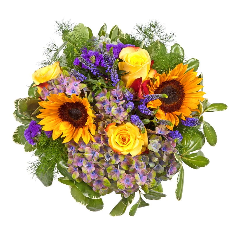 Blumenstrauß 'Sommerfest' Inkl. Gratis Grußkarte 5 Blumenstrauß 'Sommerfest' Inkl. Gratis Grußkarte – Bild 3