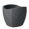 Pflanzgefäß 'Wave Globe Cubo', Schwarz, Ø 40 X H 36 Cm -Gartenbedarf Geschäft 3210102933 Pflanzgef Wave Globe Cubo schwarz granit D 40cm Erdvol. 31 0 Ltr 70035 628400 1 17324