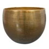 Pflanzgefäß 'Rowen', Gold, Ø 33 X H 25 Cm 1 Pflanzgefäß 'Rowen', Gold, Ø 33 X H 25 Cm -Gartenbedarf Geschäft 3210801611 Pflanzgefaess Rowen gold D 33 x H 25 cm 114963