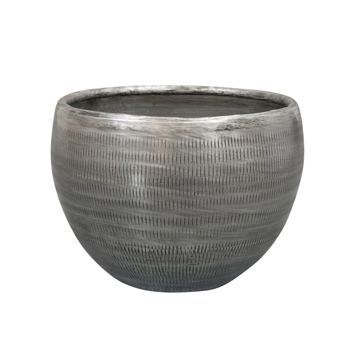 Pflanzgefäß 'Rowen', Silber, Ø 19 X H 13 Cm 3 Pflanzgefäß 'Rowen', Silber, Ø 19 X H 13 Cm