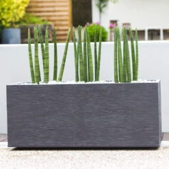 Pflanzkasten Graphit Hutch, Anthrazit, L 99,5 X B 39,5 X H 43,5 Cm -Gartenbedarf Geschäft 3230100939 Pflanzkasten Graphit Hutch anthrazit 99 5x39 5x43 5cm 98l 02 48337