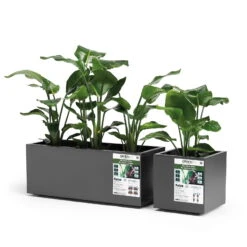 Pflanzkasten 'Kebe', Anthrazit, 35 Liter, 39,5 X 39,5 X 39,5 Cm -Gartenbedarf Geschäft 3230101146 3230101148 Kebe anthrazit 109322