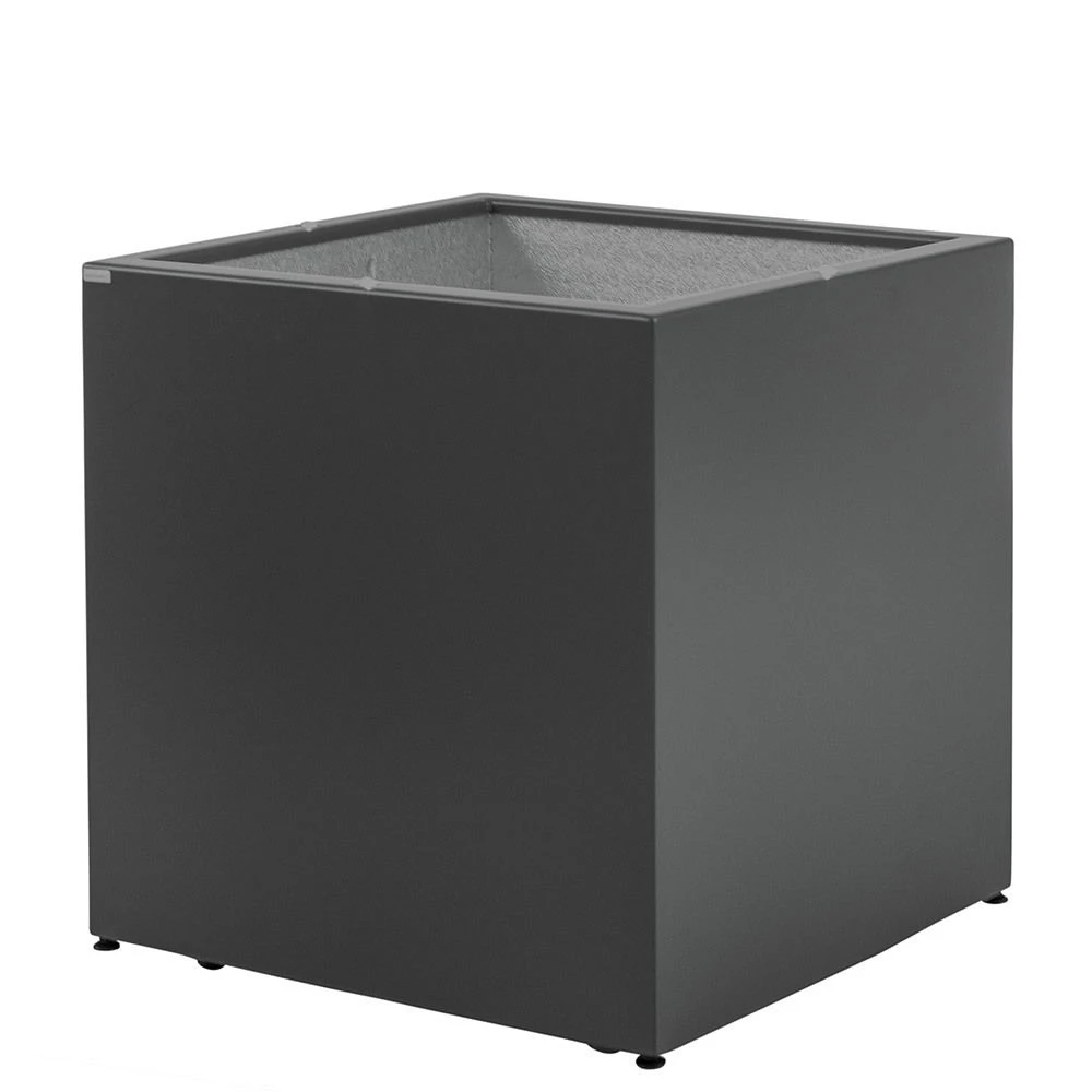 Pflanztrog Kubus, Anthrazit, 40 X 40 X 40 Cm Mit Rollen 3 Pflanztrog Kubus, Anthrazit, 40 X 40 X 40 Cm Mit Rollen