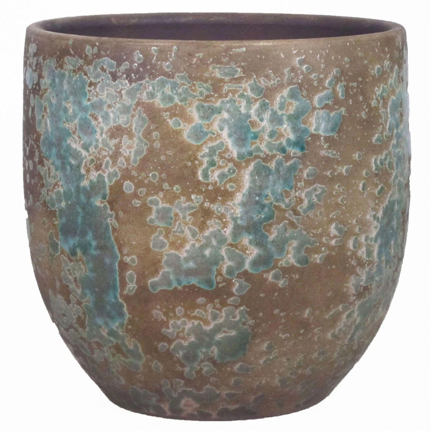 Übertopf "Luuk", Keramik, Grün, 24 Cm 3 Übertopf "Luuk", Keramik, Grün, 24 Cm