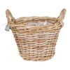 Pflanzkorb Aus Rattan Mit Folieneinsatz In Grau, Ø 35 H: 25 Cm 1 Pflanzkorb Aus Rattan Mit Folieneinsatz In Grau, Ø 35 H: 25 Cm -Gartenbedarf Geschäft 3345100040 Pflanzkorb Rattan D35 H25cm grau 2 63358
