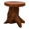 Wurzelholz-Hocker Aus Recyceltem Teakholz, Ø Ca. 40 Cm, Höhe Ca. 45 Cm