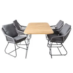 Dining-Sessel 'Portofino' Inkl. Auflage, Anthrazit -Gartenbedarf Geschäft 3910302579 3910801509 Gruppe Portofino 6 85087