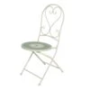 Bistro-Klappstuhl 'Vigo', Grün Mit Blumenmosaik -Gartenbedarf Geschäft 3910302632 Bistroklappstuhl Vigo gruenfarbig Blumenmosaik 3 102398