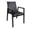 Stapelsessel, Schwarz, Ca. 86 X 66 X 56 Cm 1 Stapelsessel, Schwarz, Ca. 86 X 66 X 56 Cm -Gartenbedarf Geschäft 3910302656 Alu Sessel schwarz Textilen schwarz 2 102327