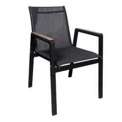 Stapelsessel, Schwarz, Ca. 86 X 66 X 56 Cm