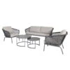 Lounge-Set 'Eagle', 5-teilig 1 Lounge-Set 'Eagle', 5-teilig -Gartenbedarf Geschäft 3910302708 Loungeset Eagle 5tlg Stahlgestell inkl Auflagenset 4 118530