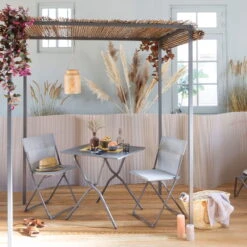 Lafuma Klappstuhl 'Chaise Balcony II', Terra, Ca. 83 X 44 X 48 Cm -Gartenbedarf Geschäft 3910302715 Klappstuhl Chaise Balcony II Batyline terre 13 118642