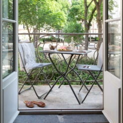 Lafuma Klappstuhl 'Chaise Balcony II', Terra, Ca. 83 X 44 X 48 Cm -Gartenbedarf Geschäft 3910302715 Klappstuhl Chaise Balcony II Batyline terre 14 118641