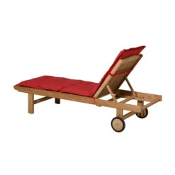 Madison Liegenauflage 'Panama', Rot, Ca. 200 X 60 Cm -Gartenbedarf Geschäft 3910408931 Liegenauflage Panama Brick red 1 97357