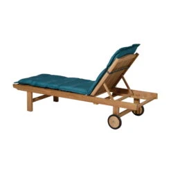 Madison Liegenauflage 'Panama', Meeresblau, Ca. 200 X 60 Cm -Gartenbedarf Geschäft 3910408990 Liegenauflage Panama Sea blue 1 97546