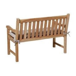 Madison Bankauflage 'Panama', Hellbeige, Ca. 150 X 48 Cm -Gartenbedarf Geschäft 3910408997 Bankauflage Panama Linnen 1 97571