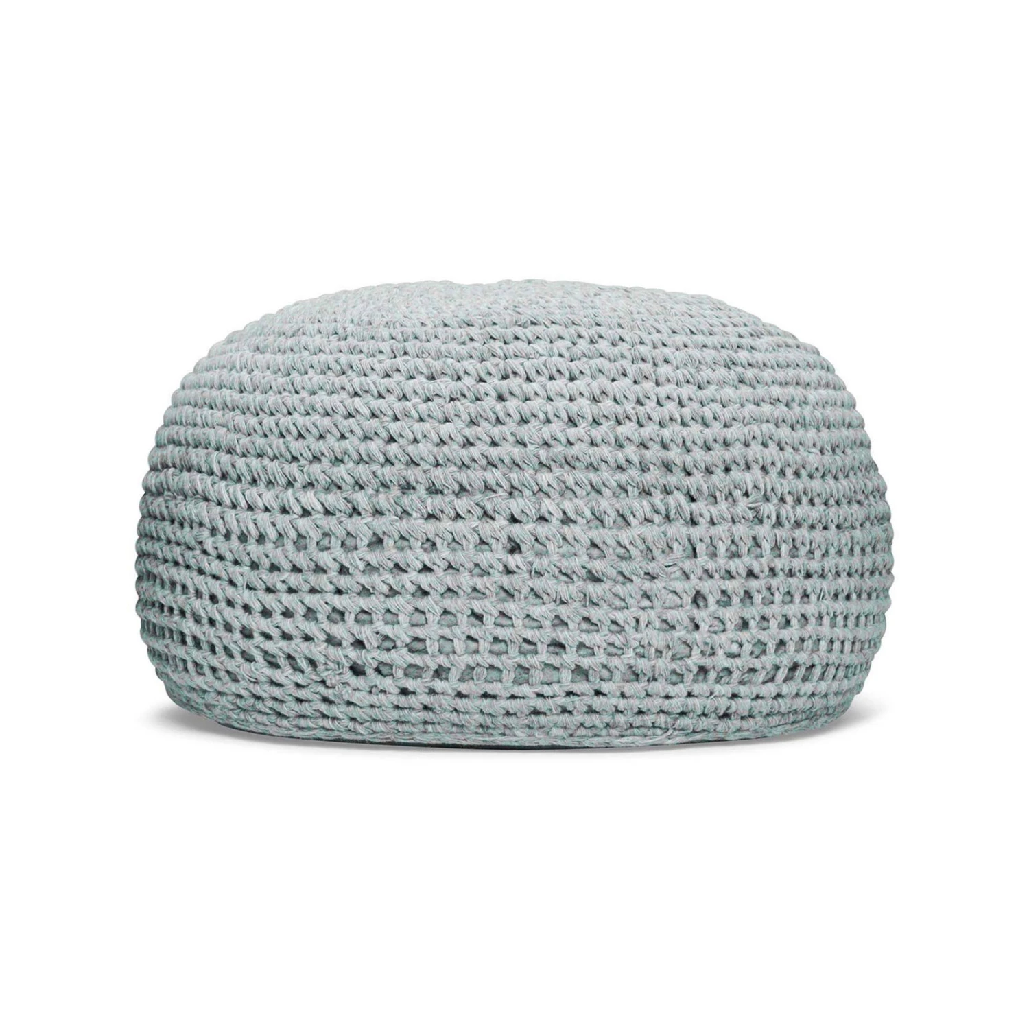 Best Pouf 'Ronda', Soft Blue, Ca. 55 X 55 X 41 Cm 3 Best Pouf 'Ronda', Soft Blue, Ca. 55 X 55 X 41 Cm