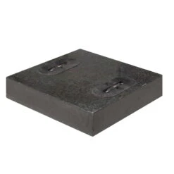 Doppler Beschwerplatte 'Design' Für Sonnenschirme, Granit, Mit Versenkbaren Griffen, 55 Kg.