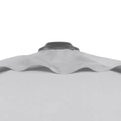 Mittelstockschirm 'Sevilla', Ø Ca. 270 Cm -Gartenbedarf Geschäft 3910503154 Sonnenschirm Sevilla silbergrau 6 90486