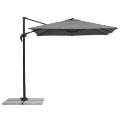 Pendelschirm 'Rhodos Junior', Ca 230 X 230 Cm -Gartenbedarf Geschäft 3910503186 Sonnenschirm Rhodos Junior anthrazit 1 90599
