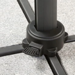 Sonnenschirm 'Rhodos', 300 X 300 Cm, Natur -Gartenbedarf Geschäft 3910503191 Sonnenschirm Rhodos natur 10 91431