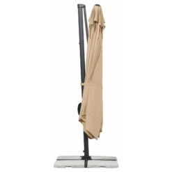 Sonnenschirm 'Rhodos', 300 X 300 Cm, Natur -Gartenbedarf Geschäft 3910503191 Sonnenschirm Rhodos natur 2 91428